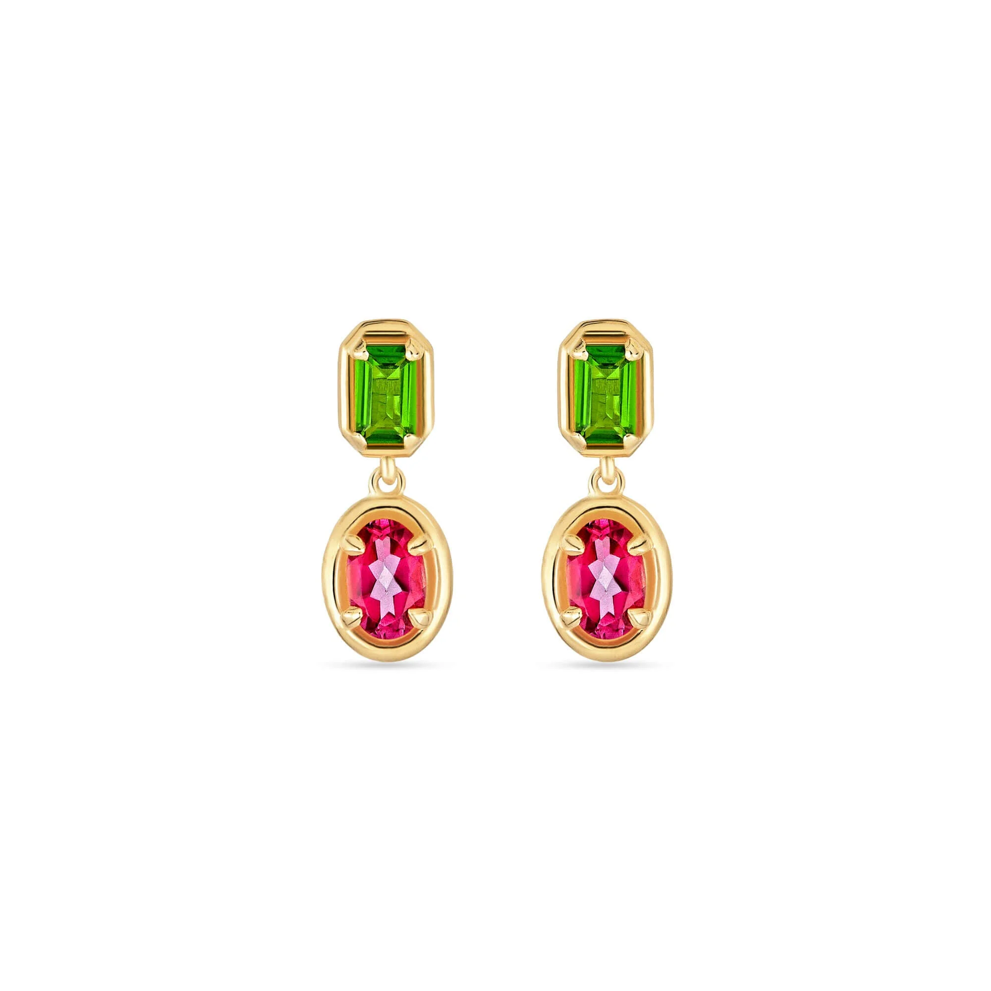 Duchess Orchid Earrings - 1