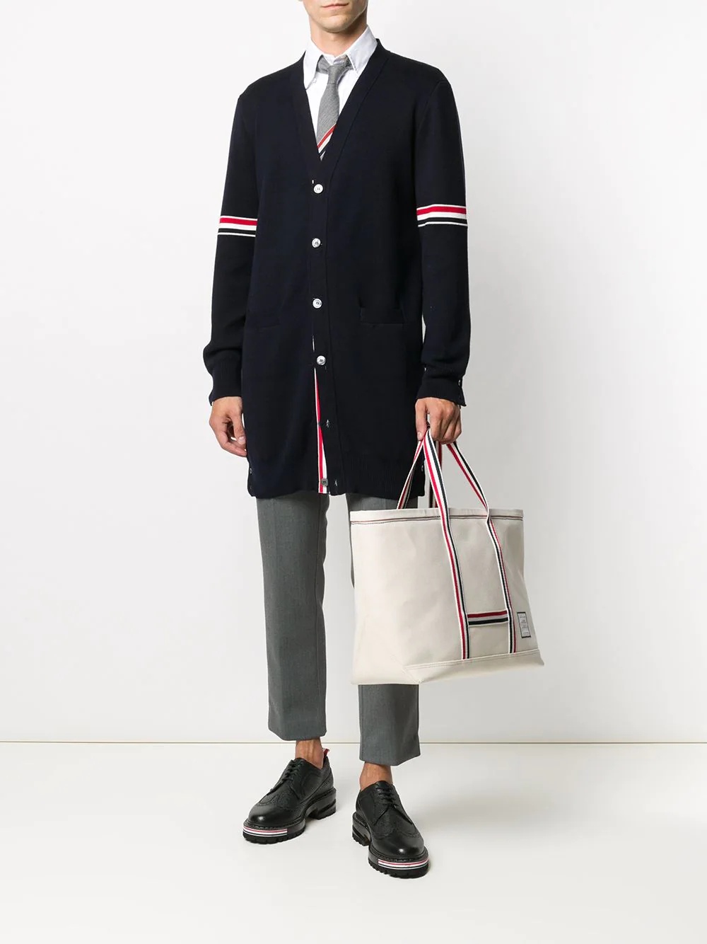Thom Browne medium Tool tote bag | farfetch | REVERSIBLE