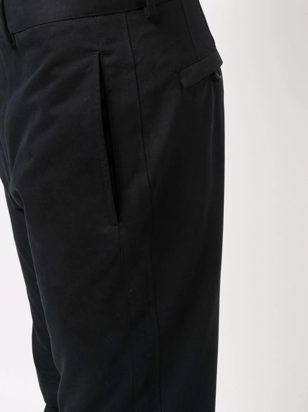 mid-rise straight leg trousers - 5