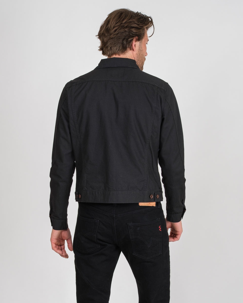 9OZ CANVAS TYPE III JACKET - BLACK - 3