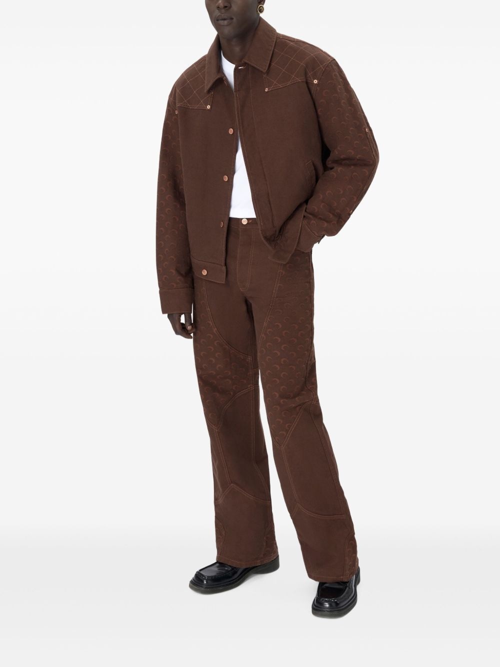 jacquard bomber jacket - 2