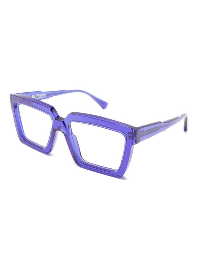 Kuboraum square-frame glasses outlook