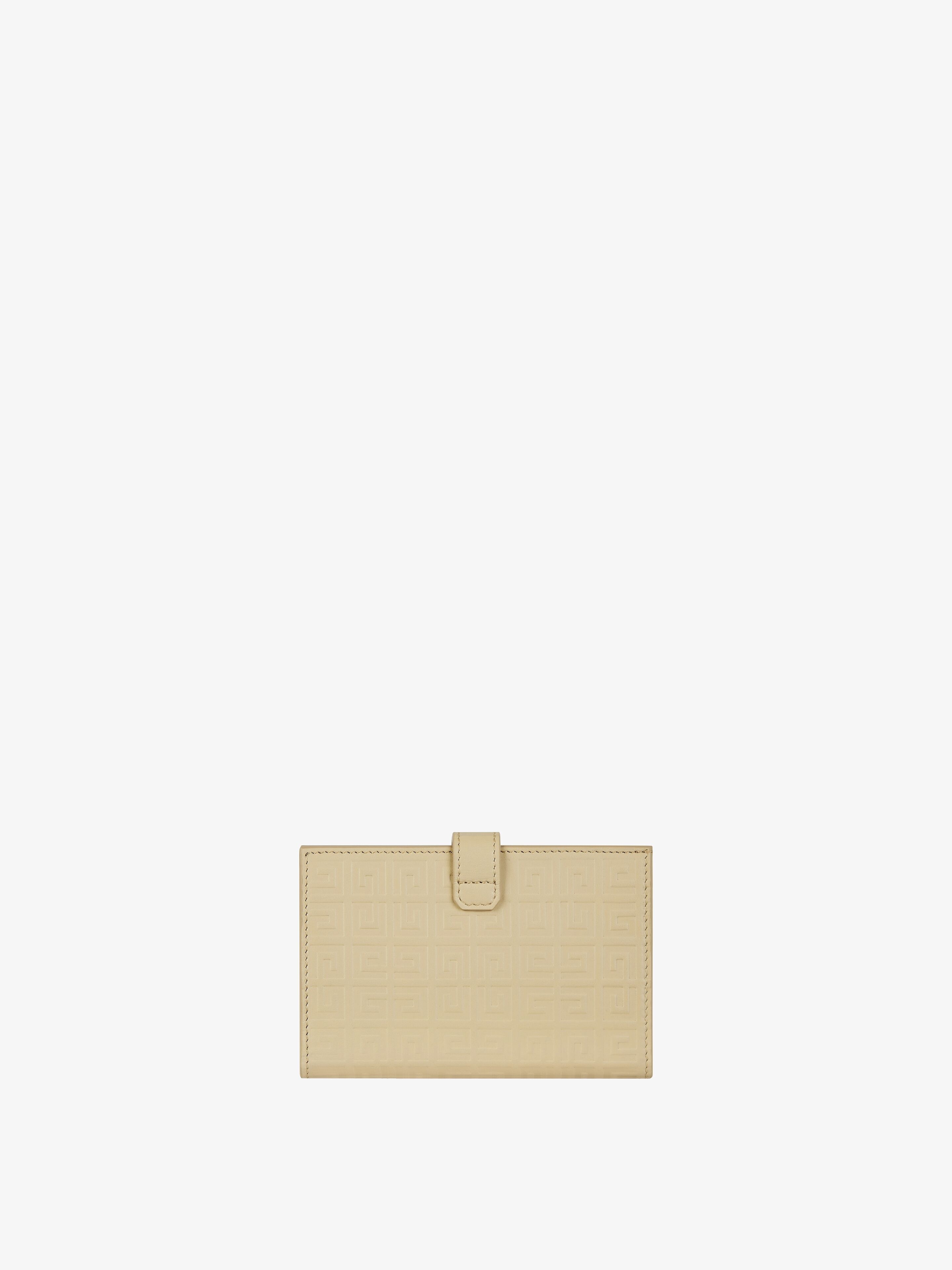GIV CUT WALLET IN 4G LEATHER - 2