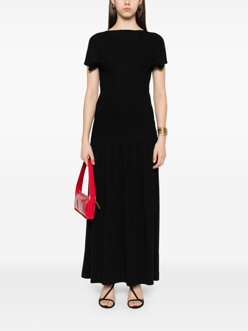 Totême knife-pleated maxi dress outlook