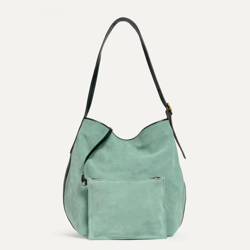 SOFIA BUCKET BAG - JADE GREEN 5