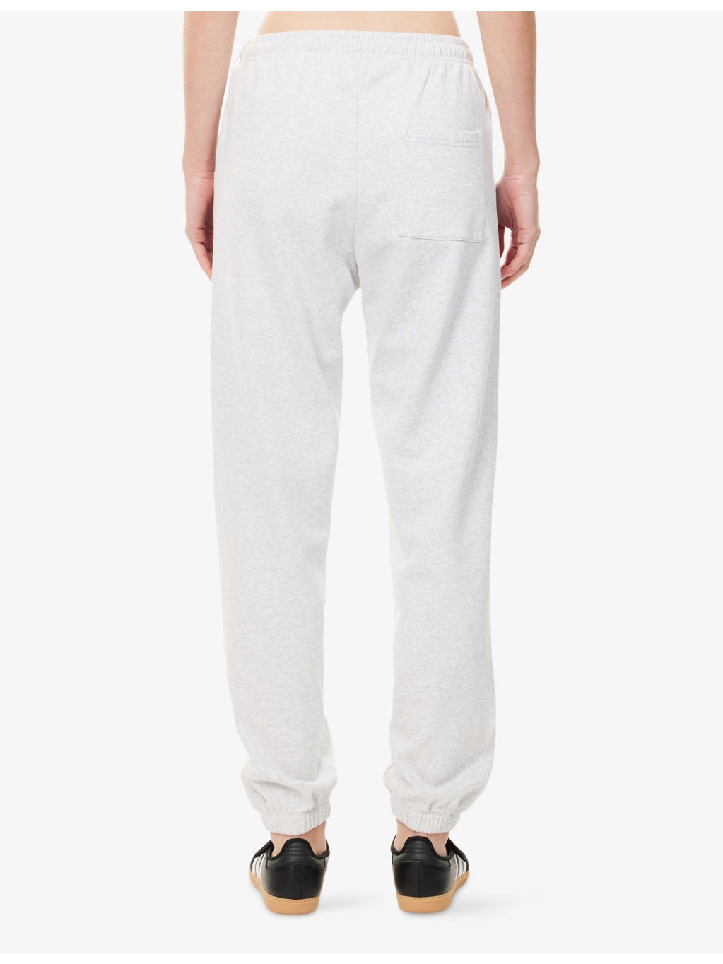 NY Health Club Logo-Print Cotton-Jersey Jogging Bottoms - 4