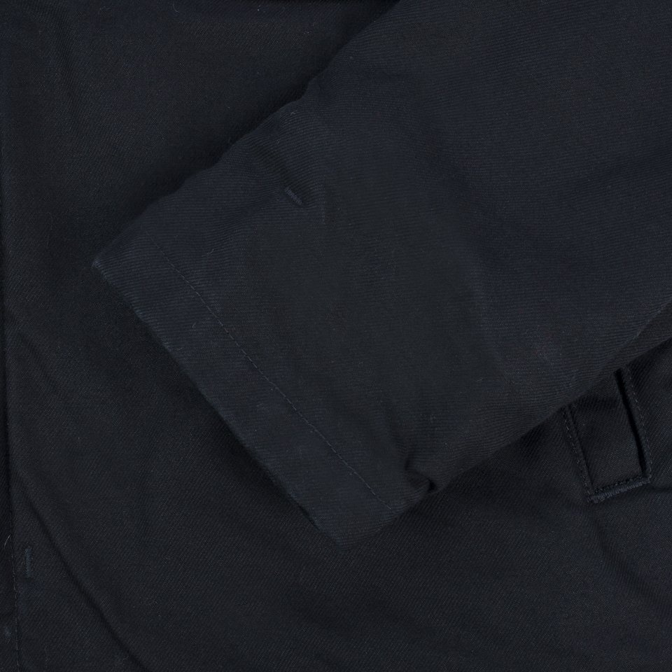 IHM-39-BLK Military Serge A2 Deck Jacket - Black - 11