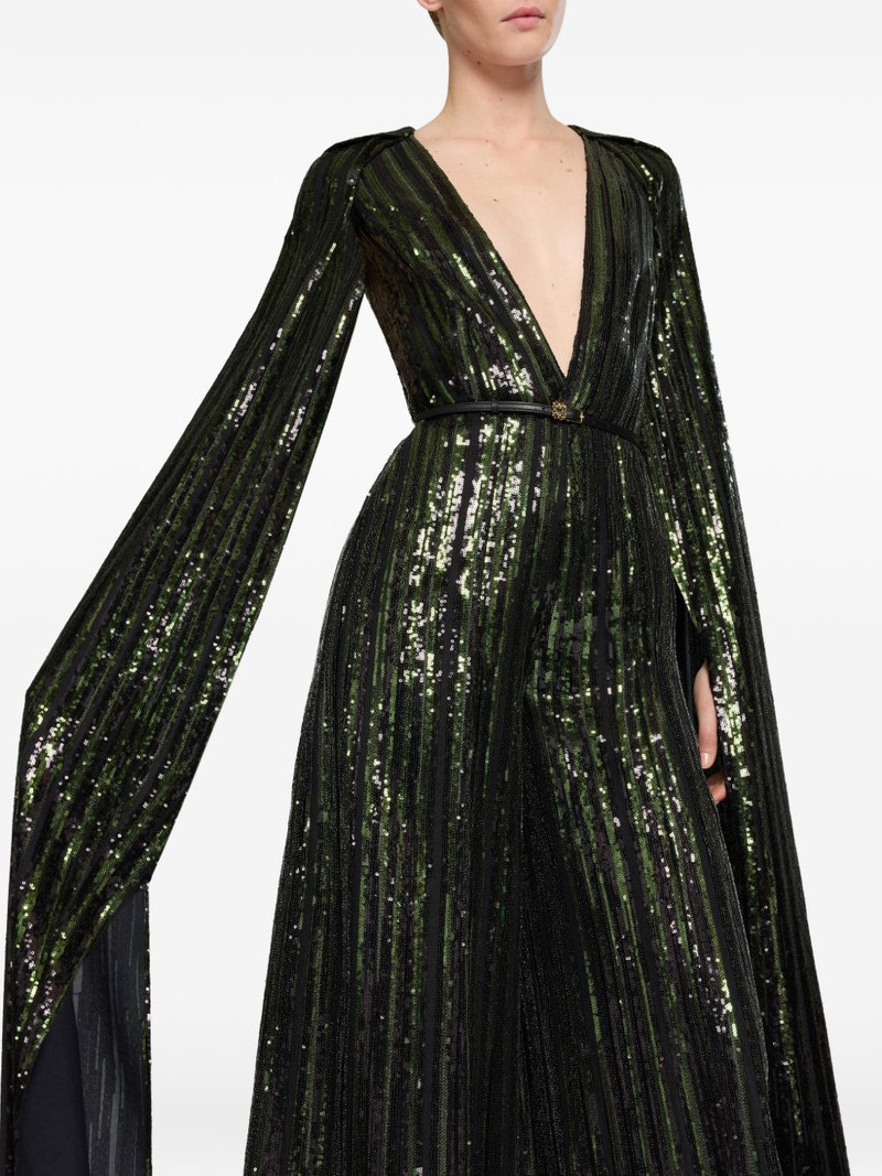 sequin-embellishment jumpsuit 4
