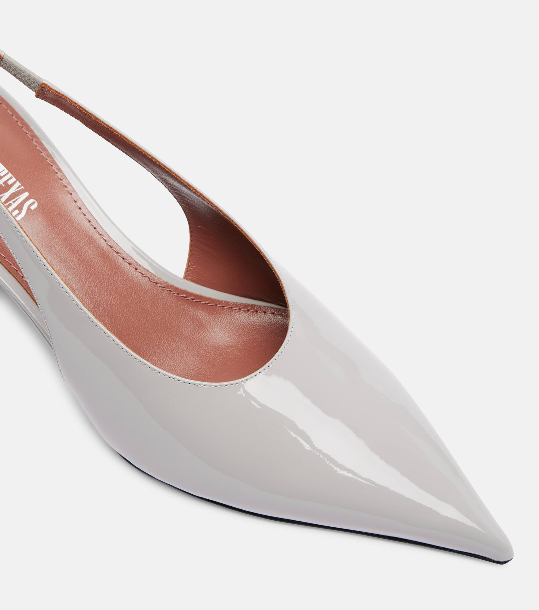 Nina 50 patent leather slingback pumps - 5