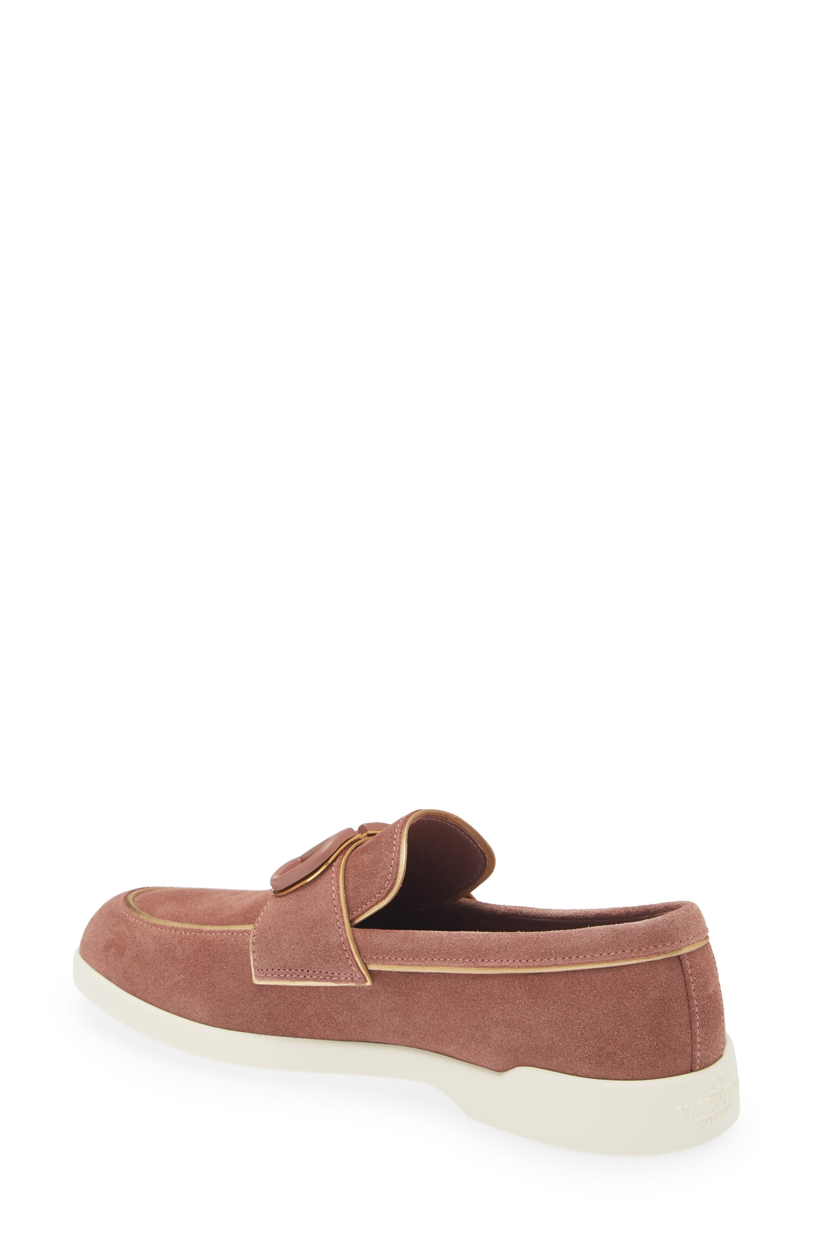 Valentino Garavani Leisure Flows Loafer in Brownish Orange/Antique Brass at Nordstrom - 2