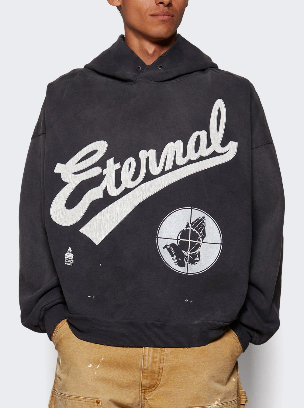 X Fear Of God Saint Of God Hoodie Black - 2