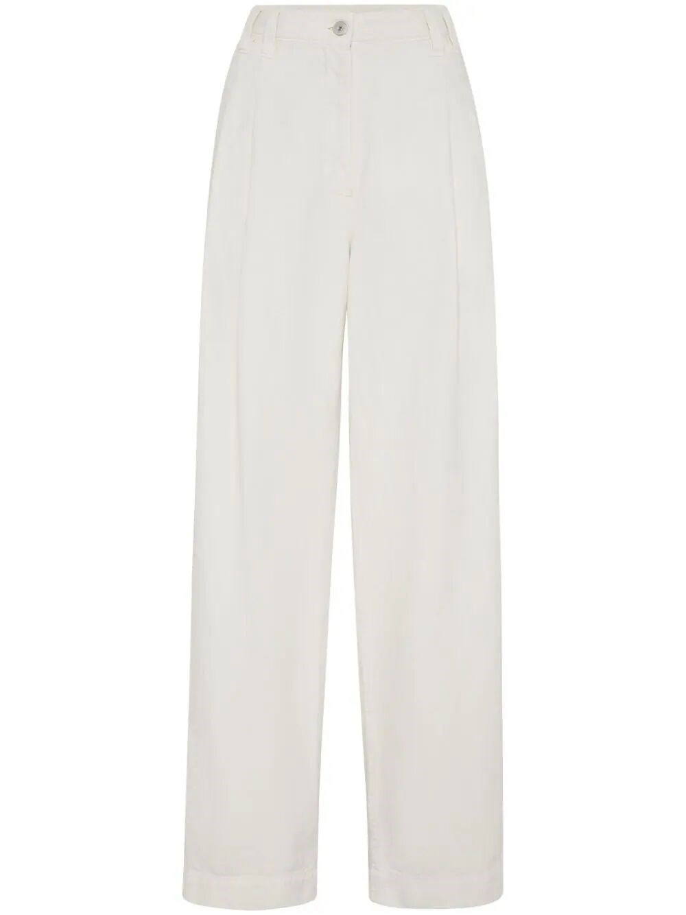 Garment-Dyed Relaxed Pants - 1