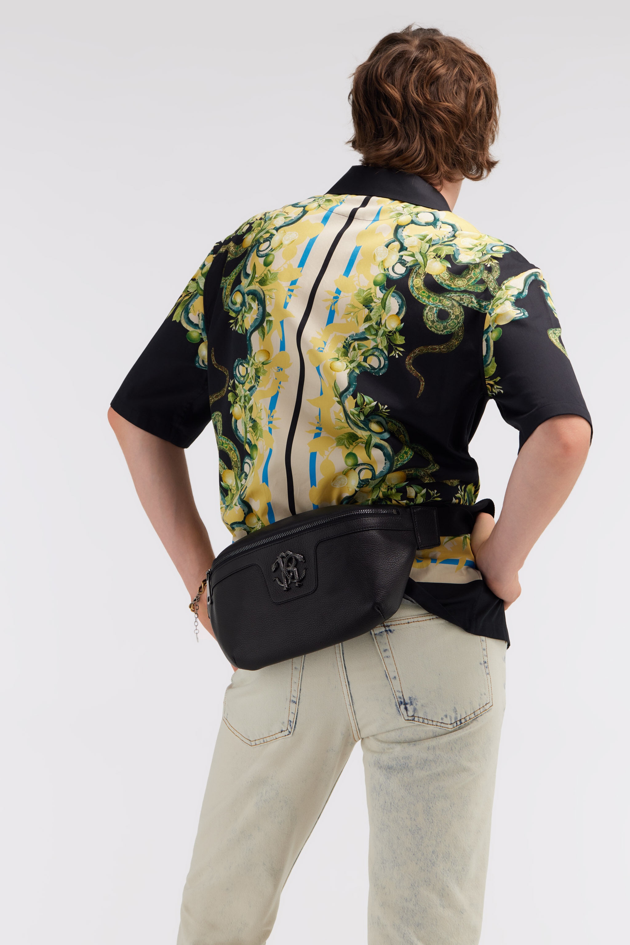 Fanny pack with Monogram Mirror Snake - 2