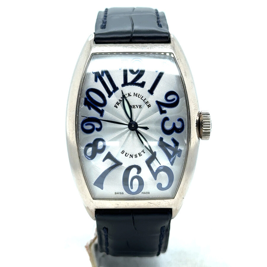 Pre-owned Franck Muller Sunset Silver Dial Ladies Watch 5850 SC SUNSET - 1