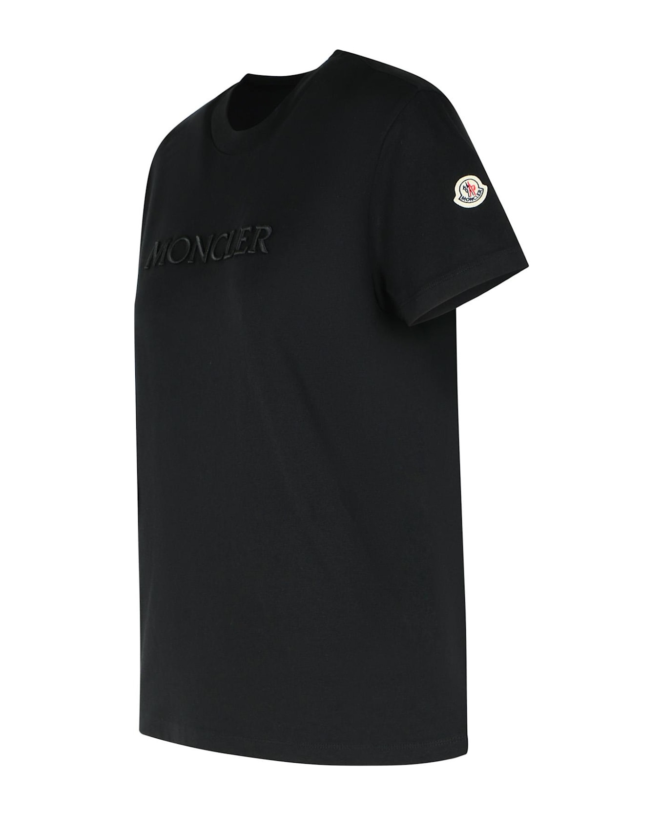 Black Cotton T-shirt - 2