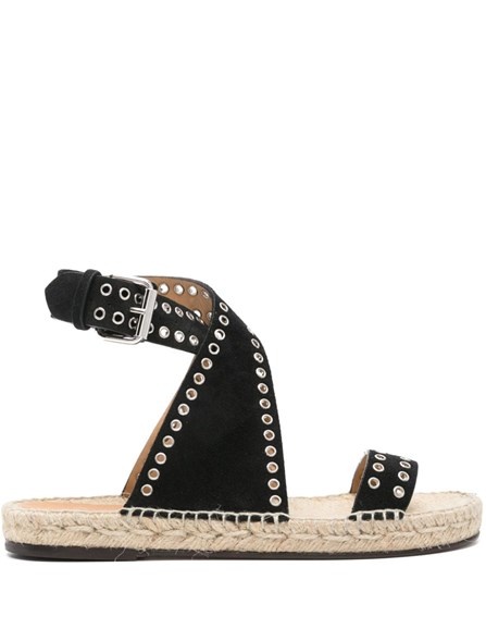 Suede espadrille sandals - 1