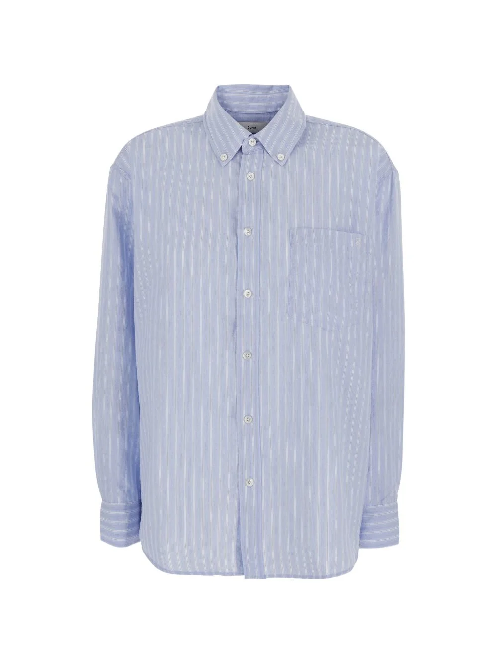 striped button-down shirt - 1