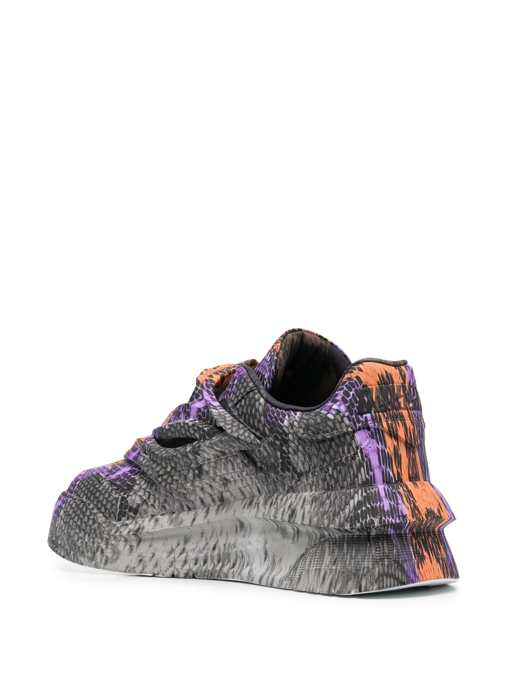 Odissea Python Greca-print sneakers - 3