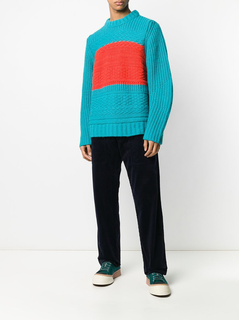 Comme des Garçons SHIRT corduroy straight-leg trousers outlook