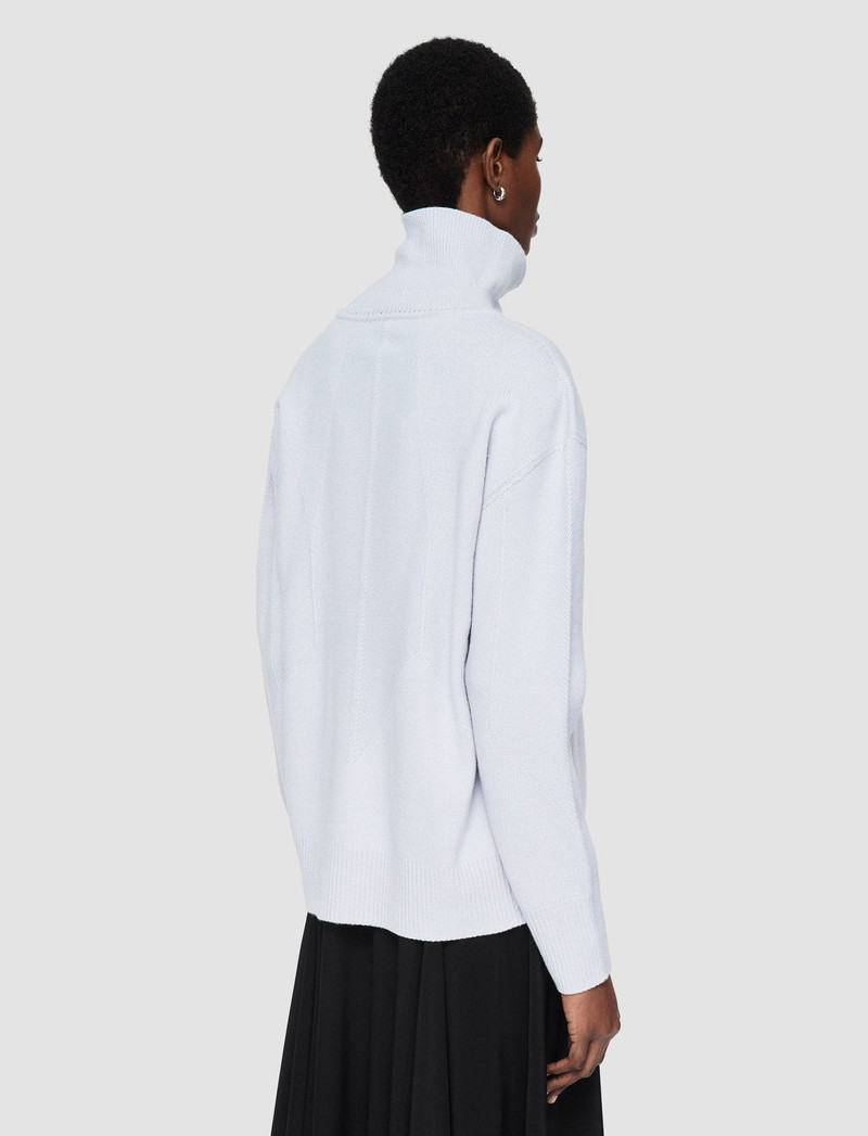 Soft Wool High Neck Jumper 4