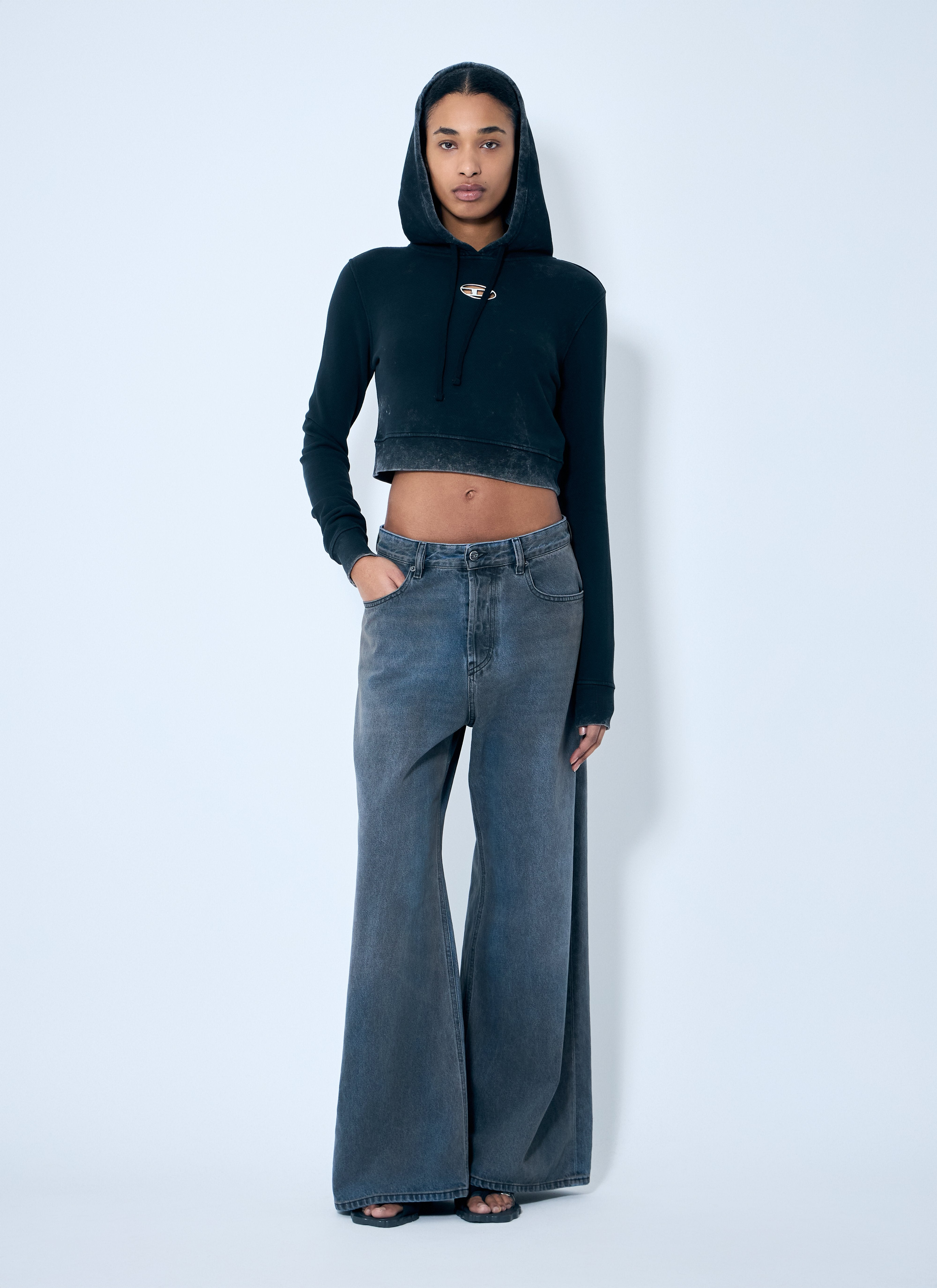 Diesel Women F-Slimmy-Hood-P5 Sweatshirt - 2