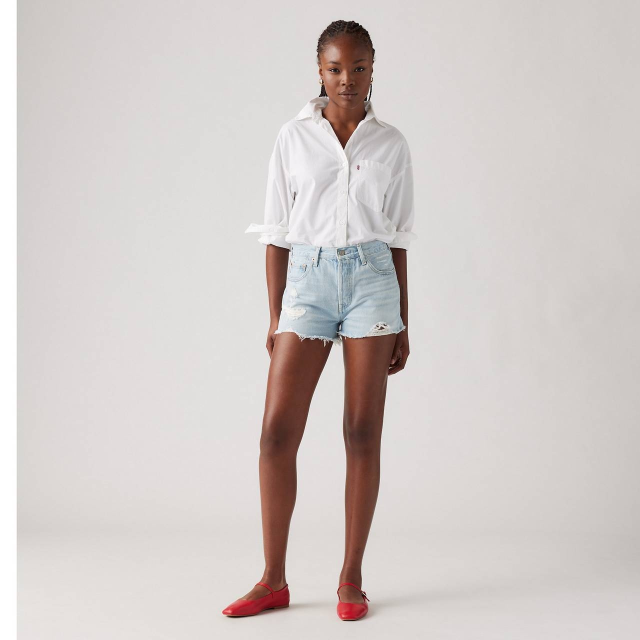 501® ORIGINAL FIT HIGH RISE WOMEN'S SHORTS - 2