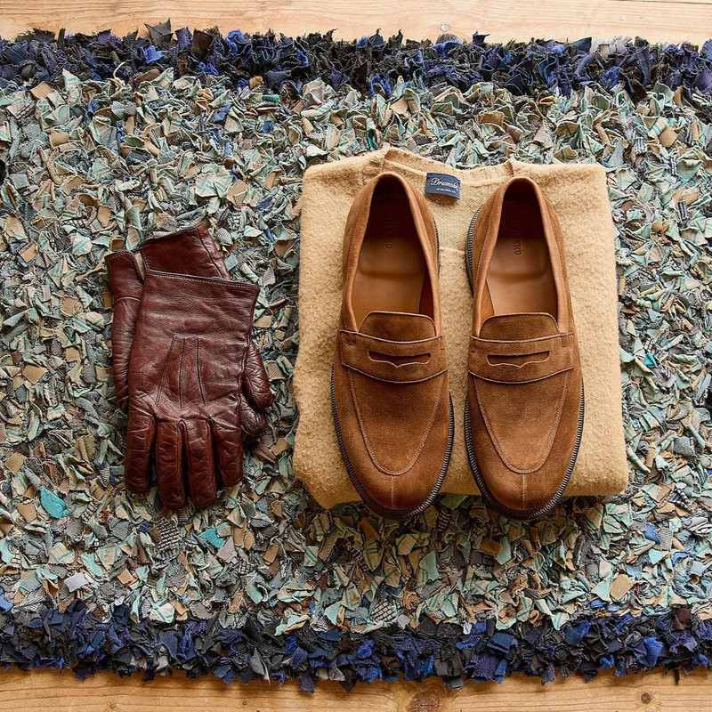 Bristol - Chestnut Janus Calf Suede 8