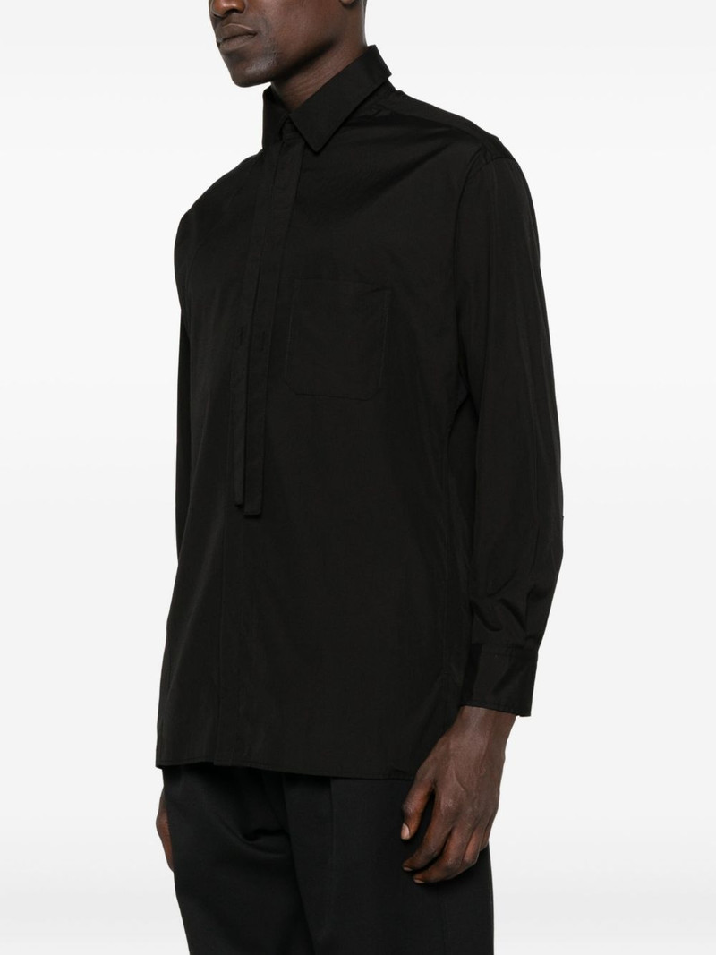 tie-neck pocket shirt 3
