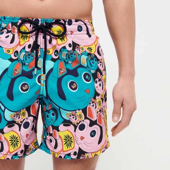 Men Swim Trunks Maneki-neko - 5