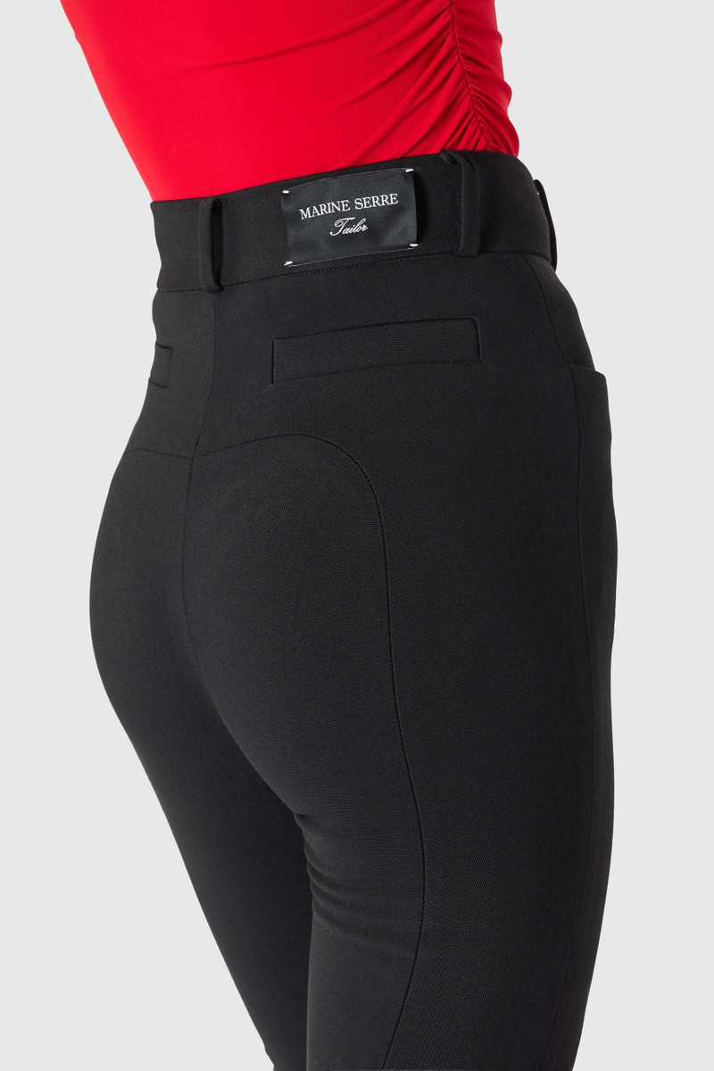 Tailored slim flim pant with sculptural seam lines 5