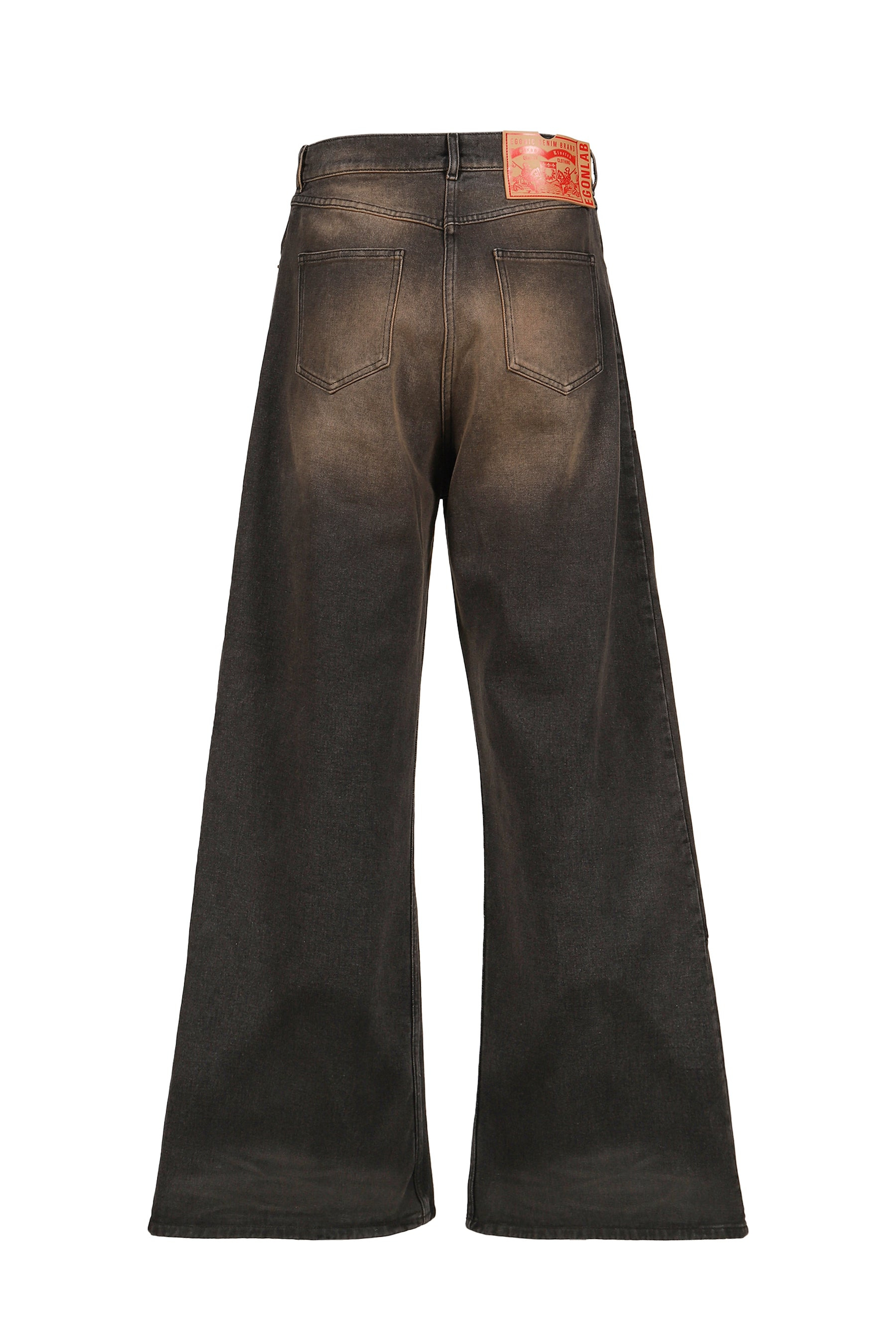 BAGGY DENIM / WET BLK - 2
