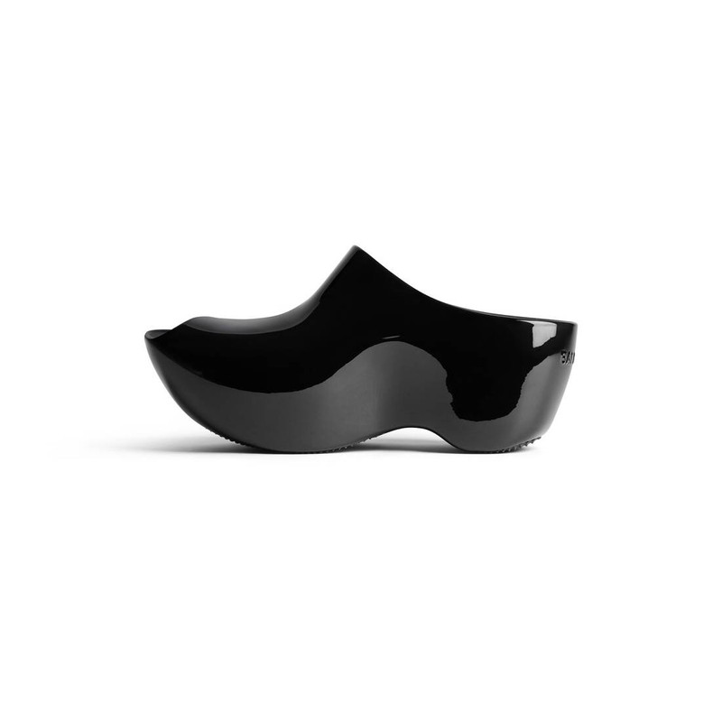 BALENCIAGA Women's Technoslide Sandal in Black outlook