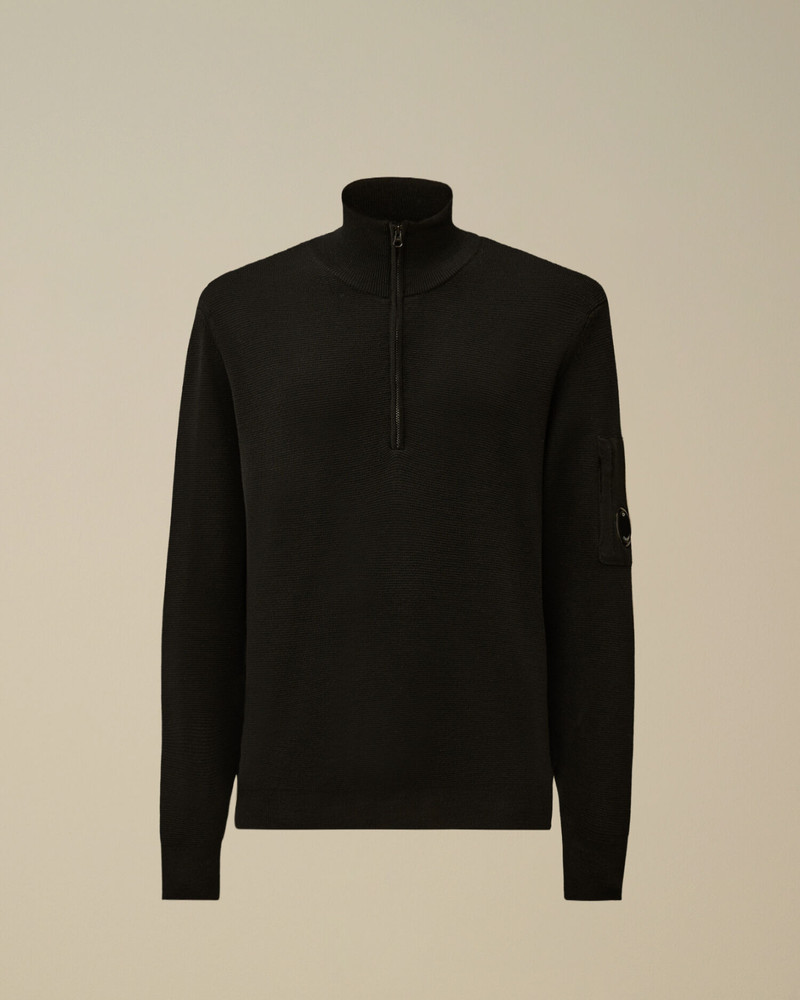 Re-Wool Half Zip Lens Sweater 1