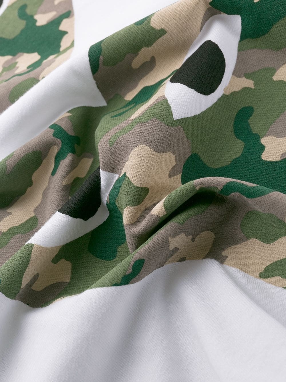 camouflage heart T-shirt - 6