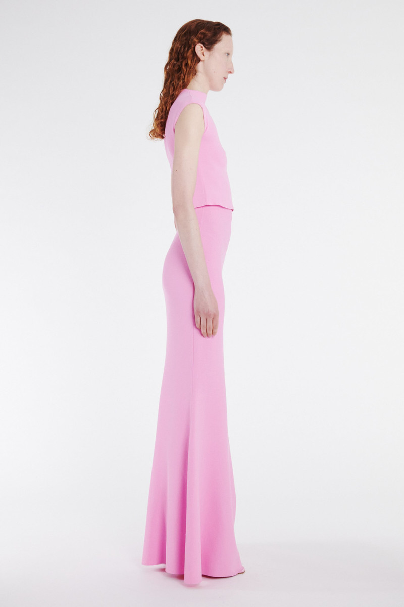 KNITTED SLEEVELESS TOP PINK 5