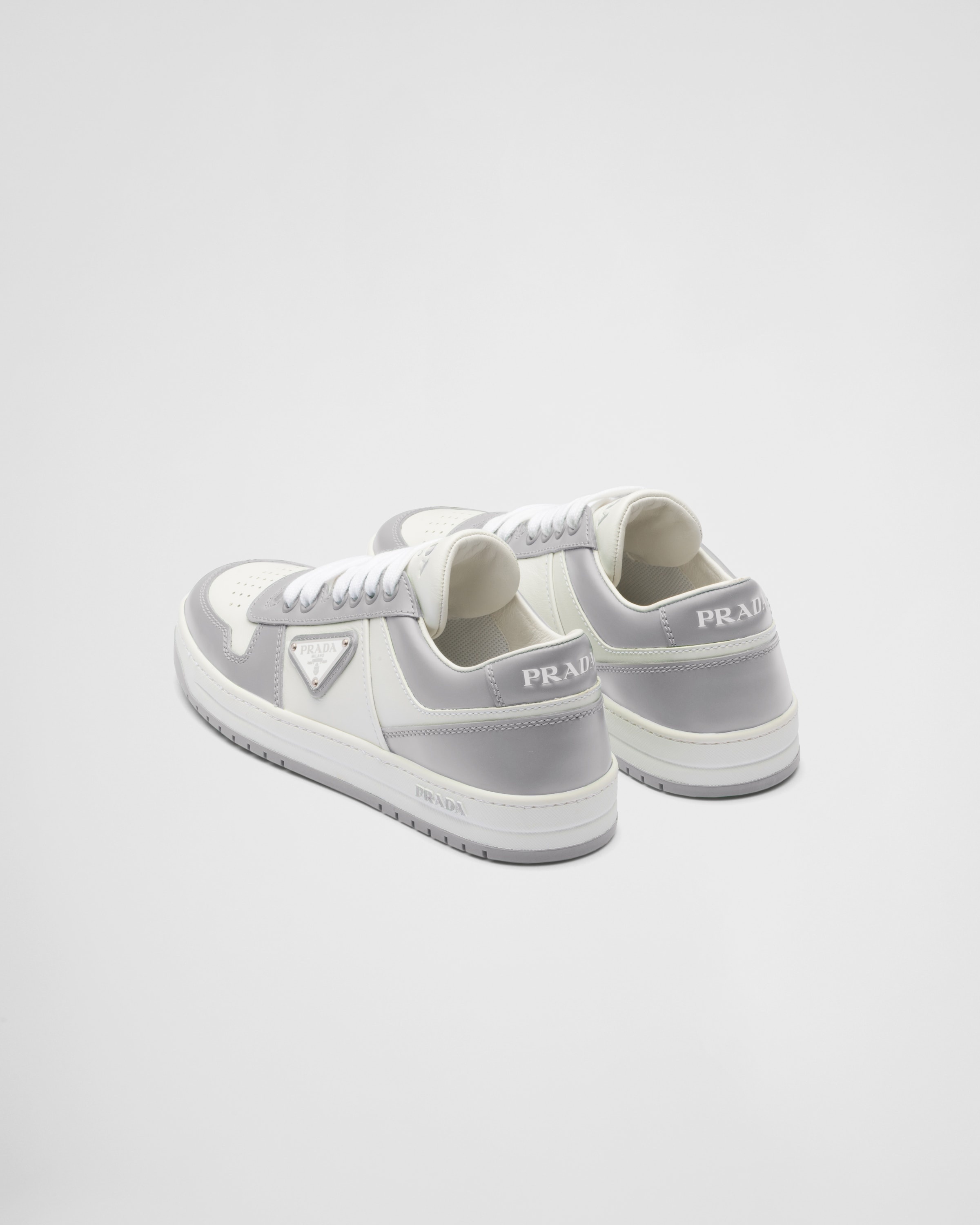 Downtown perforated leather sneakers - 4
