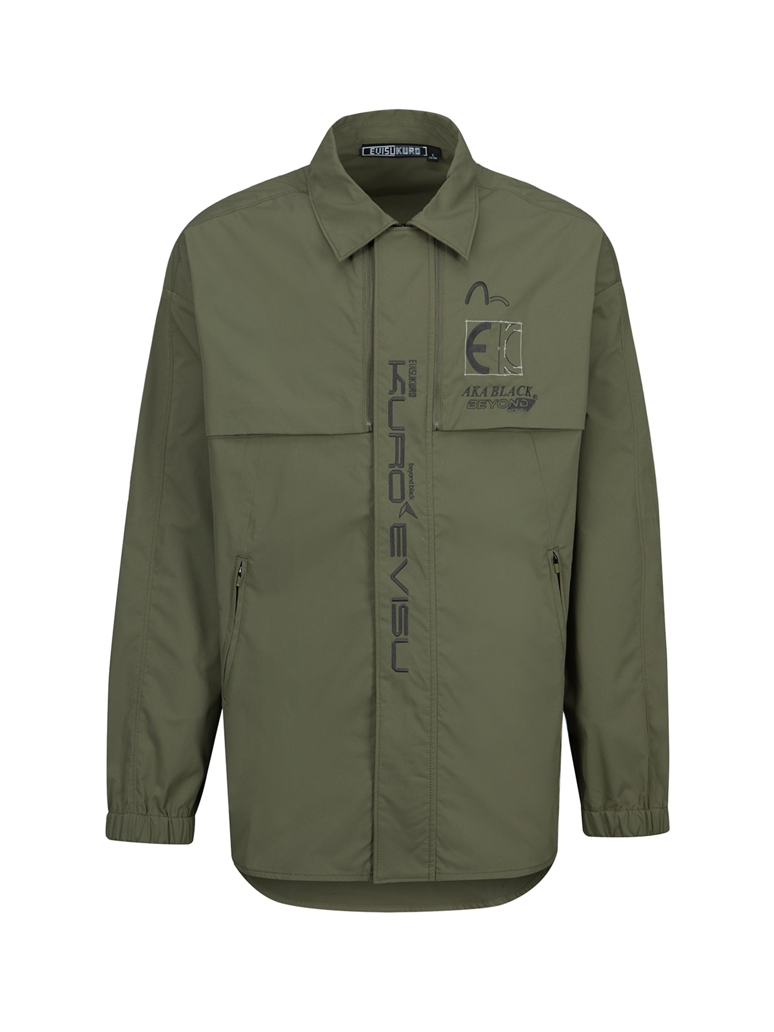 Logo Embroidery Shirt Jacket - 13