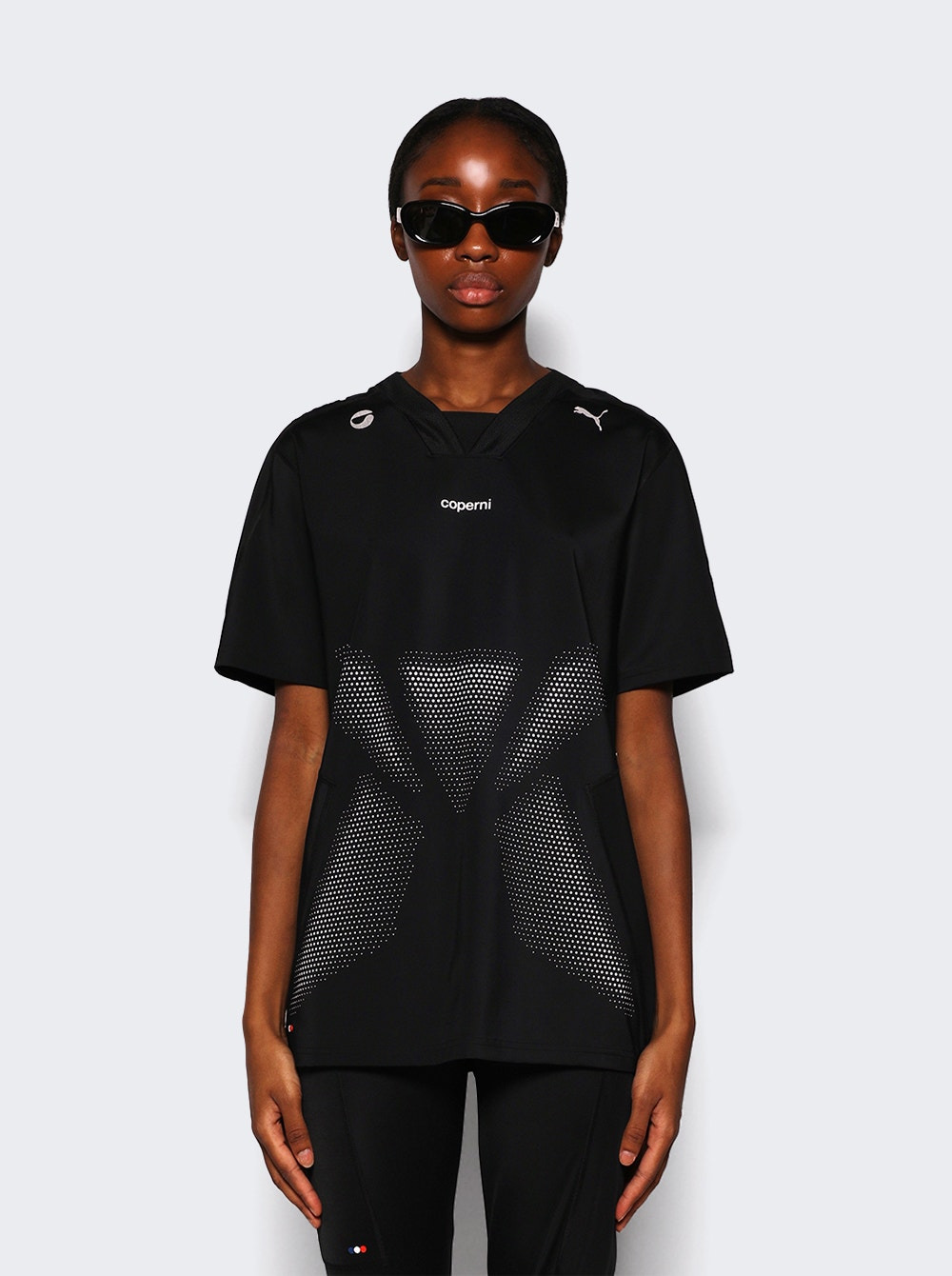 X Puma Football Jersey Black - 3
