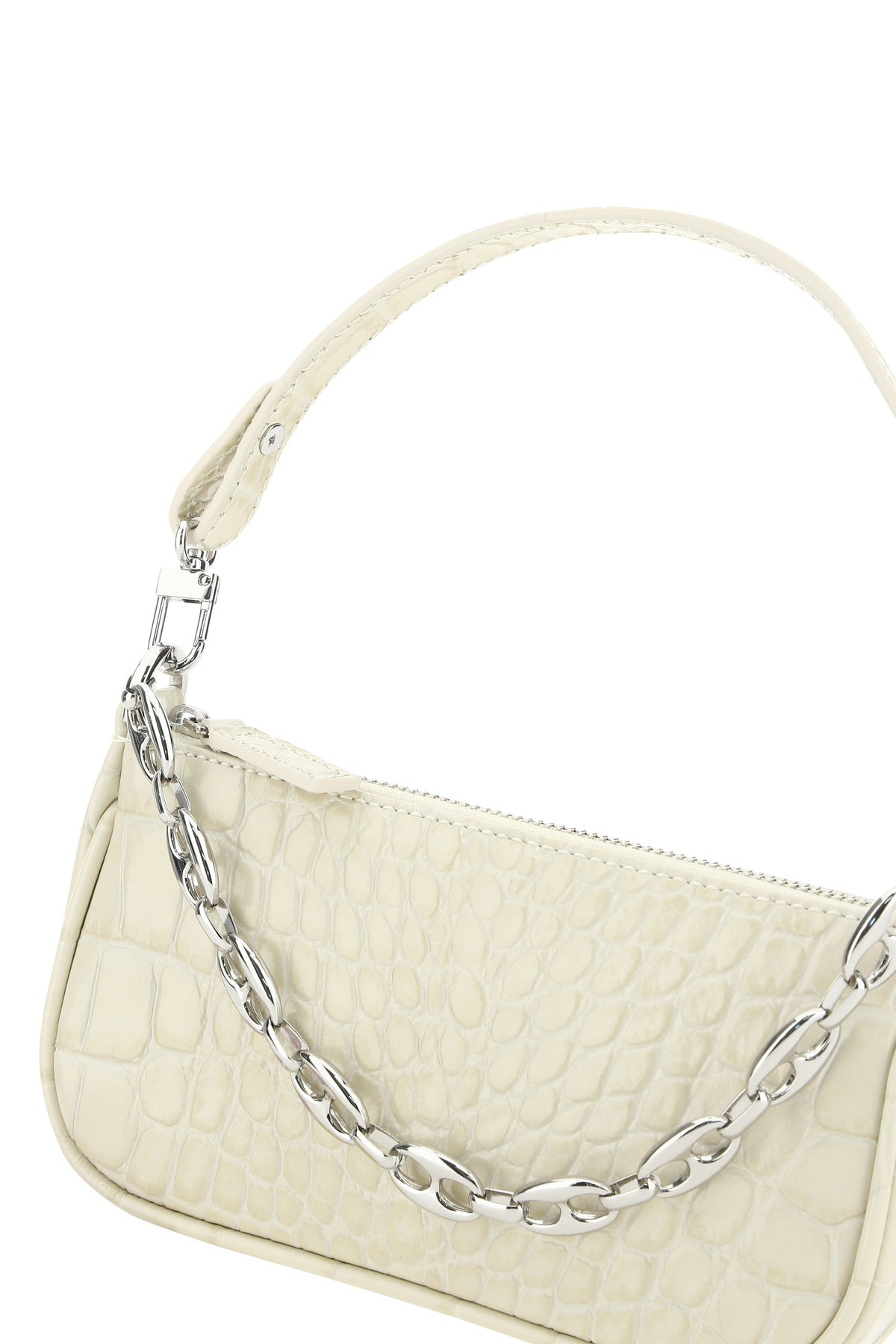 Ivory leather Mini Rachel handbag - 4