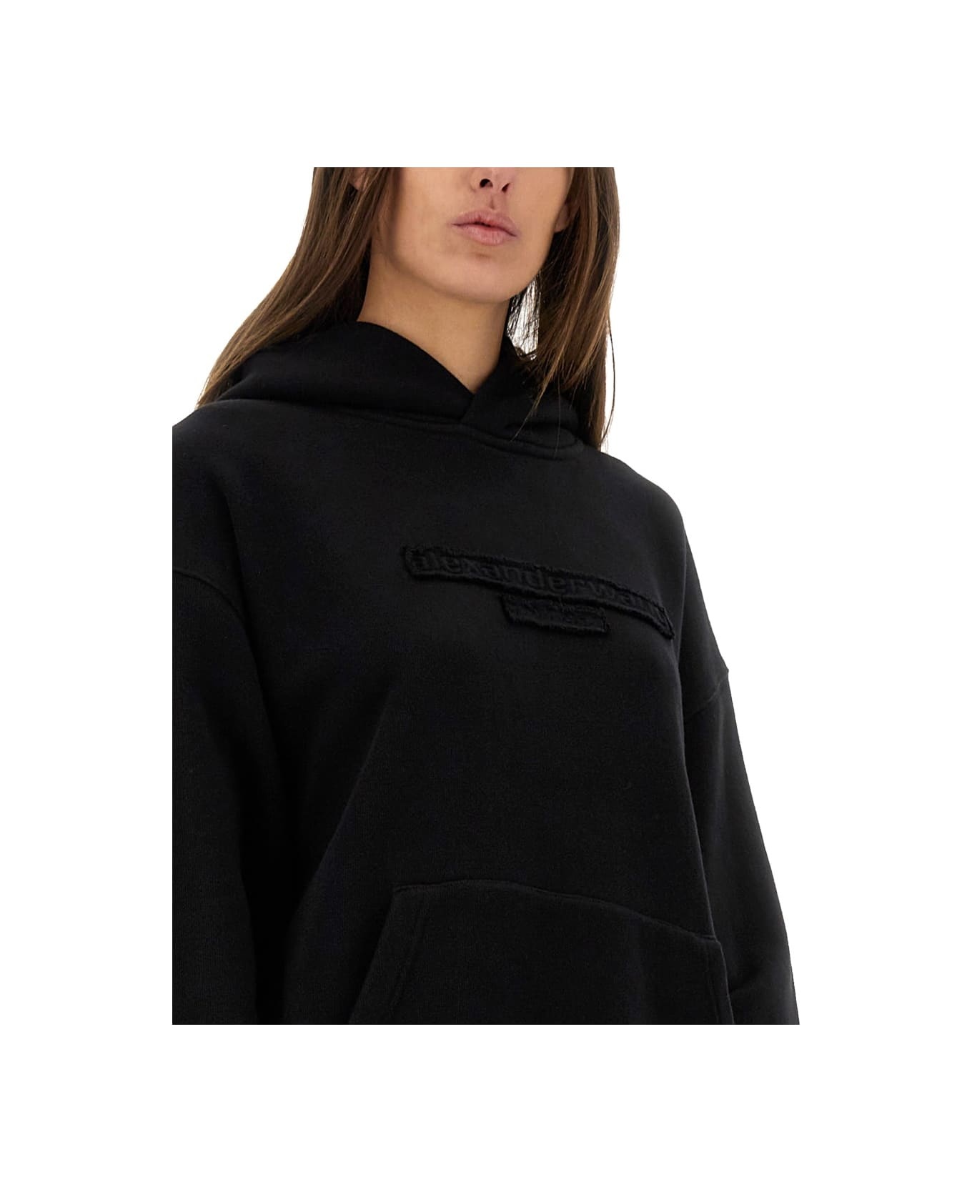 Sweatshirt With Embossed Logo - 4