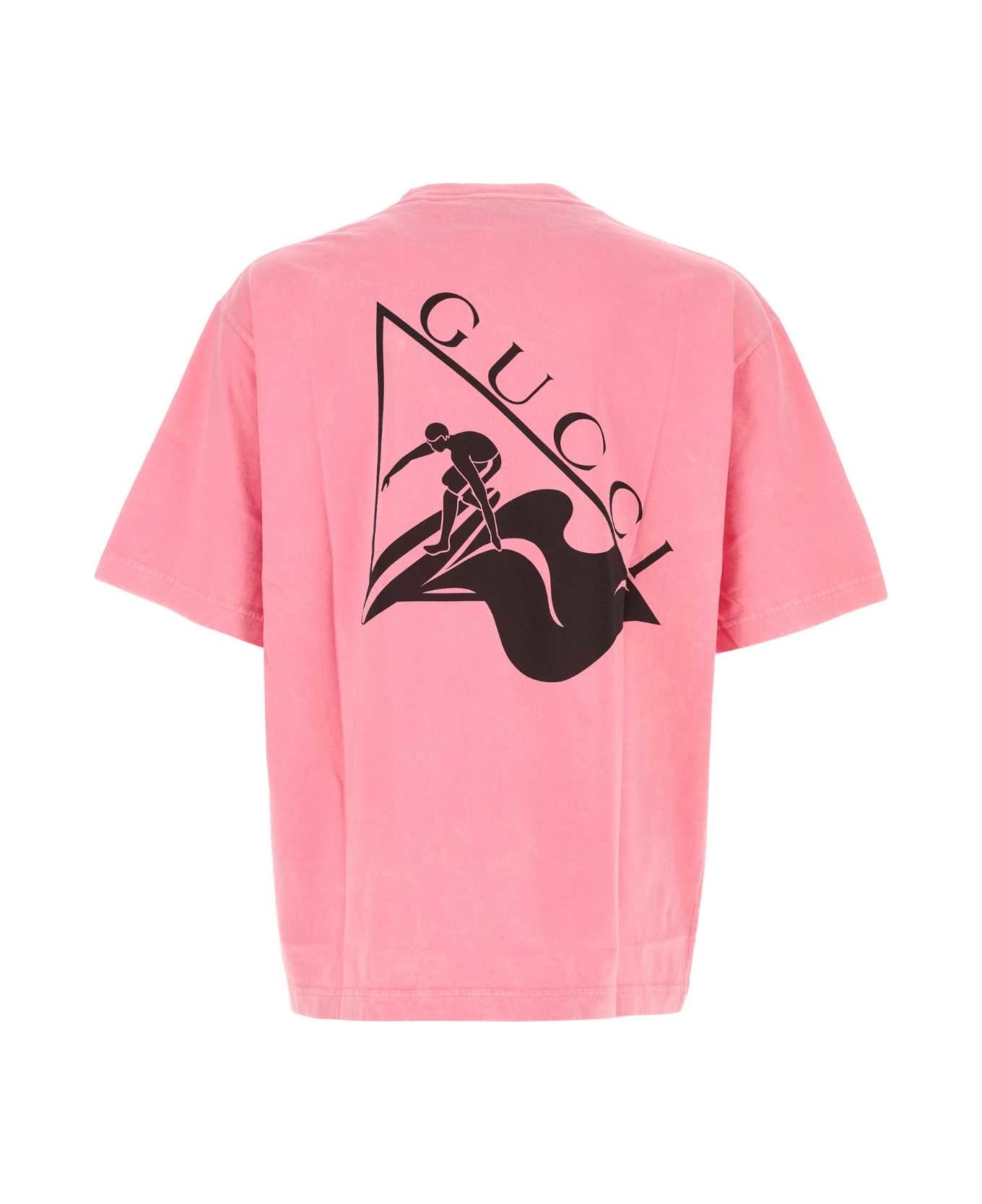 Pink Cotton T-shirt - 2