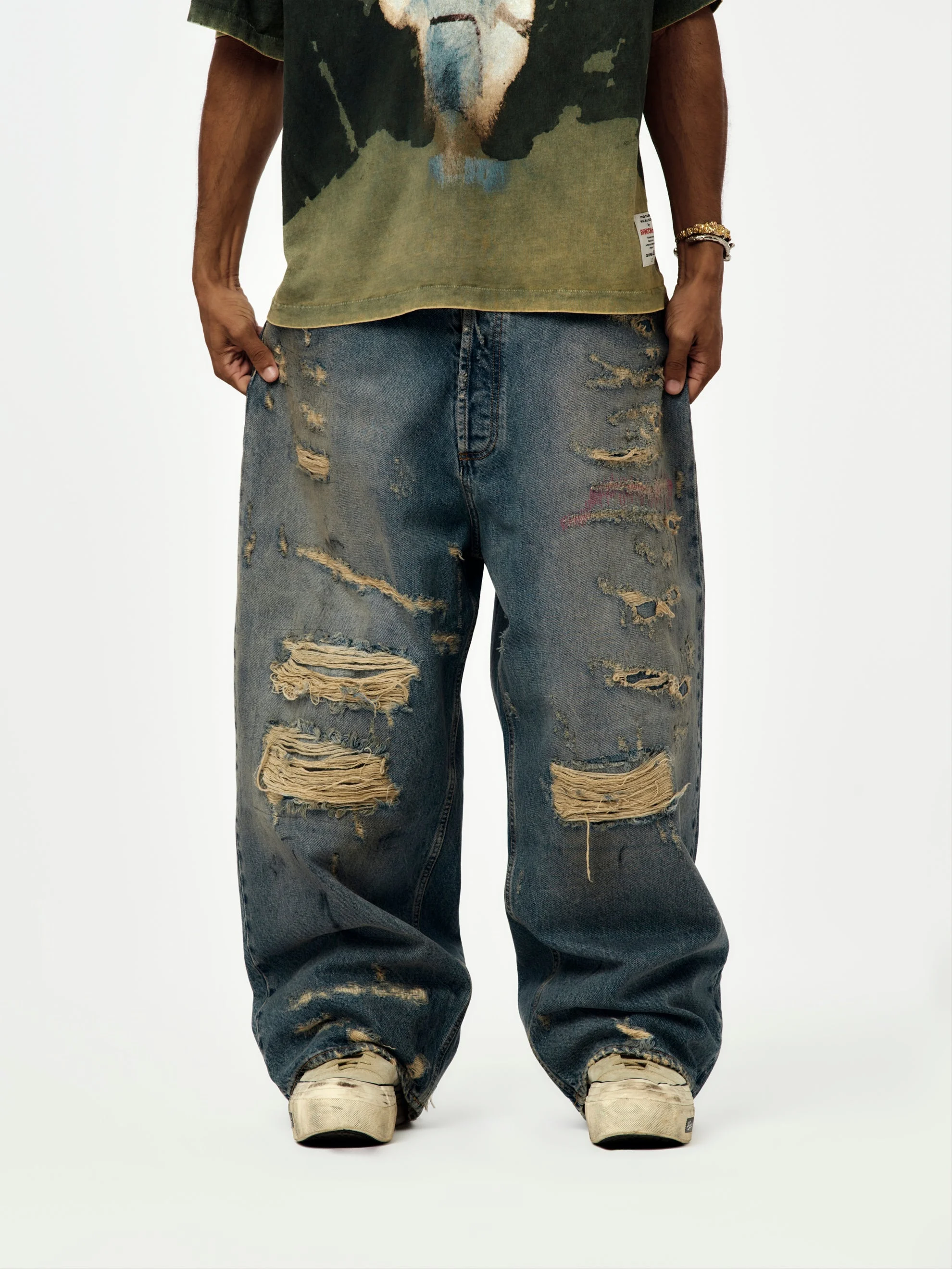 PLEDGE DENIM PANT (INDIGO) - 1