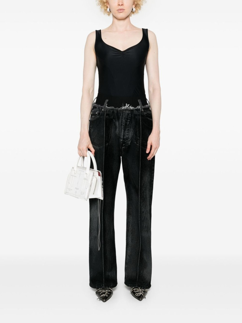 ALAINPAUL logo-embroidered bodysuit outlook