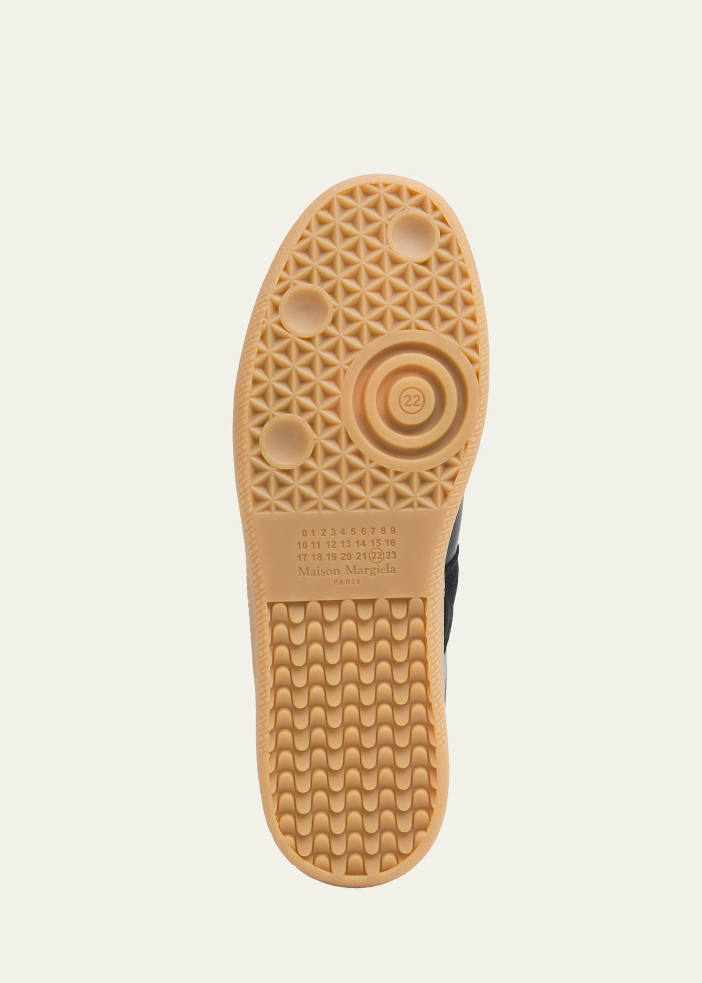 Men's Replica Leather Low-Top Sneakers - 6