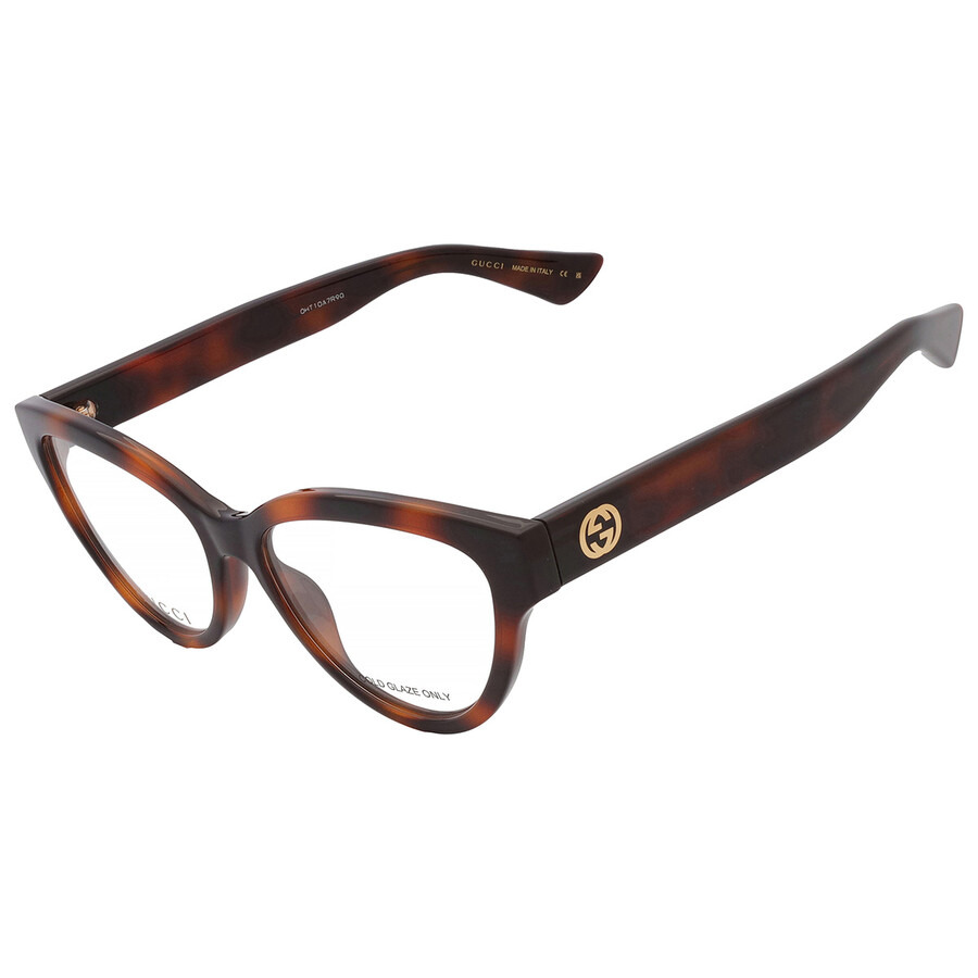 Gucci Demo Cat Eye Ladies Eyeglasses GG1581O 002 55 - 4