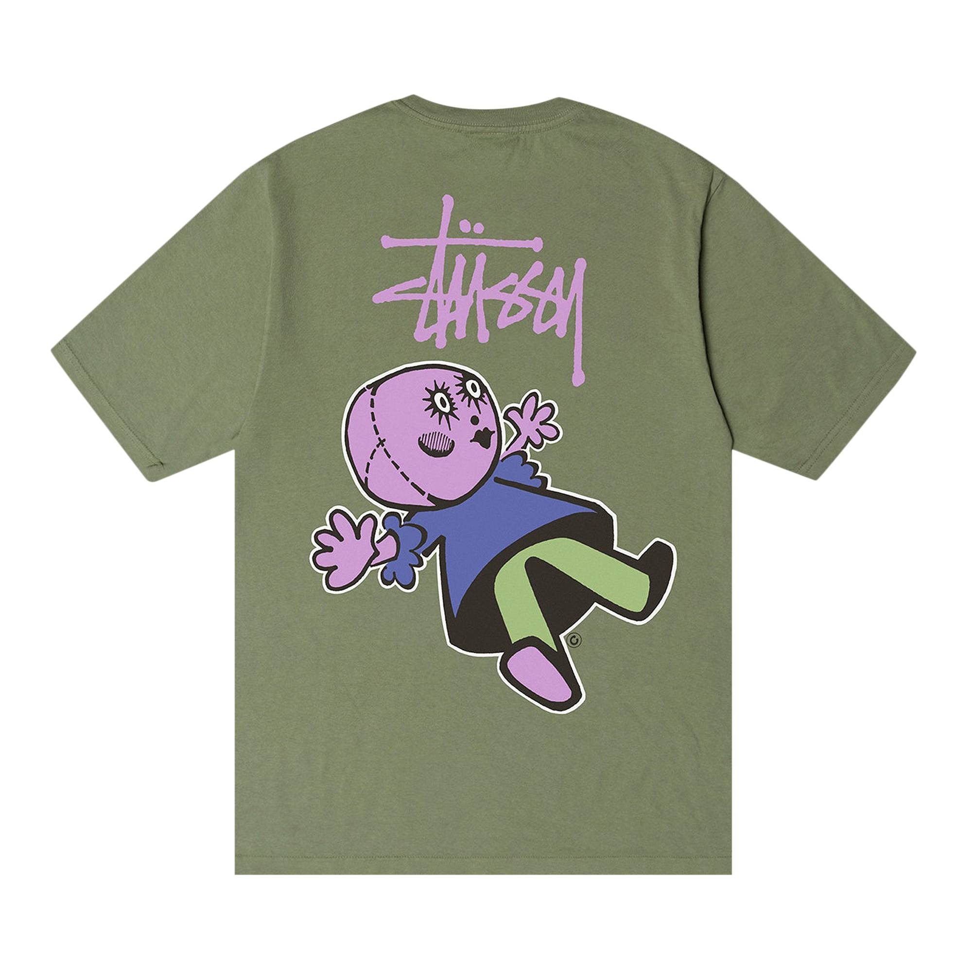 Stussy Dollie Pigment Dyed Tee 'Artichoke'