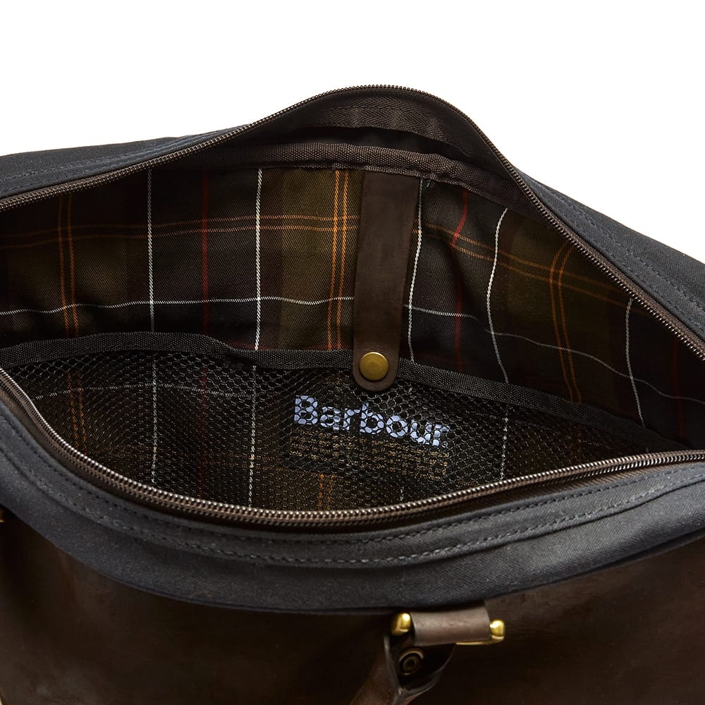 Barbour Wax Leather Briefcase - 3