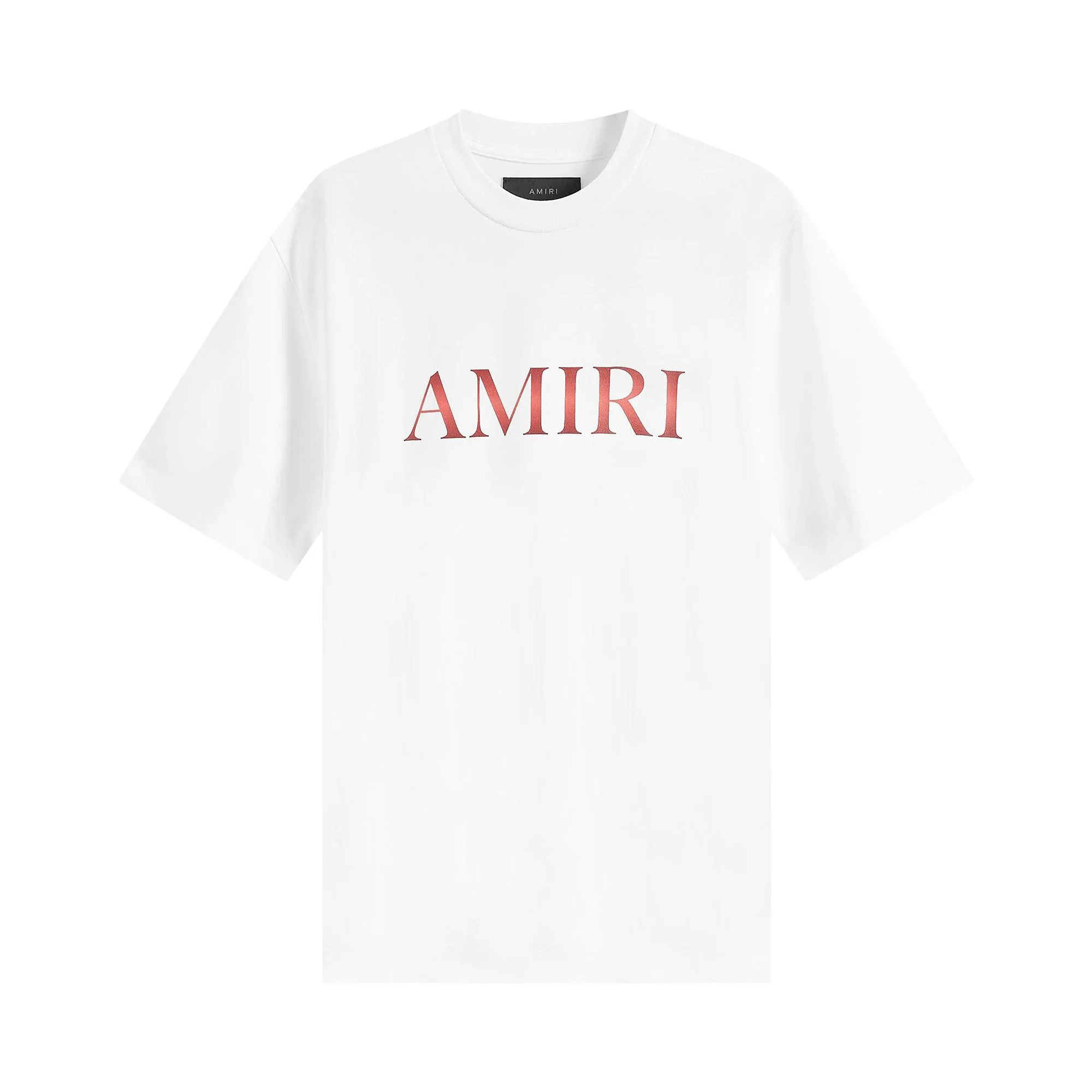 Amiri Core Gradient Tee 'White/Red' - 1