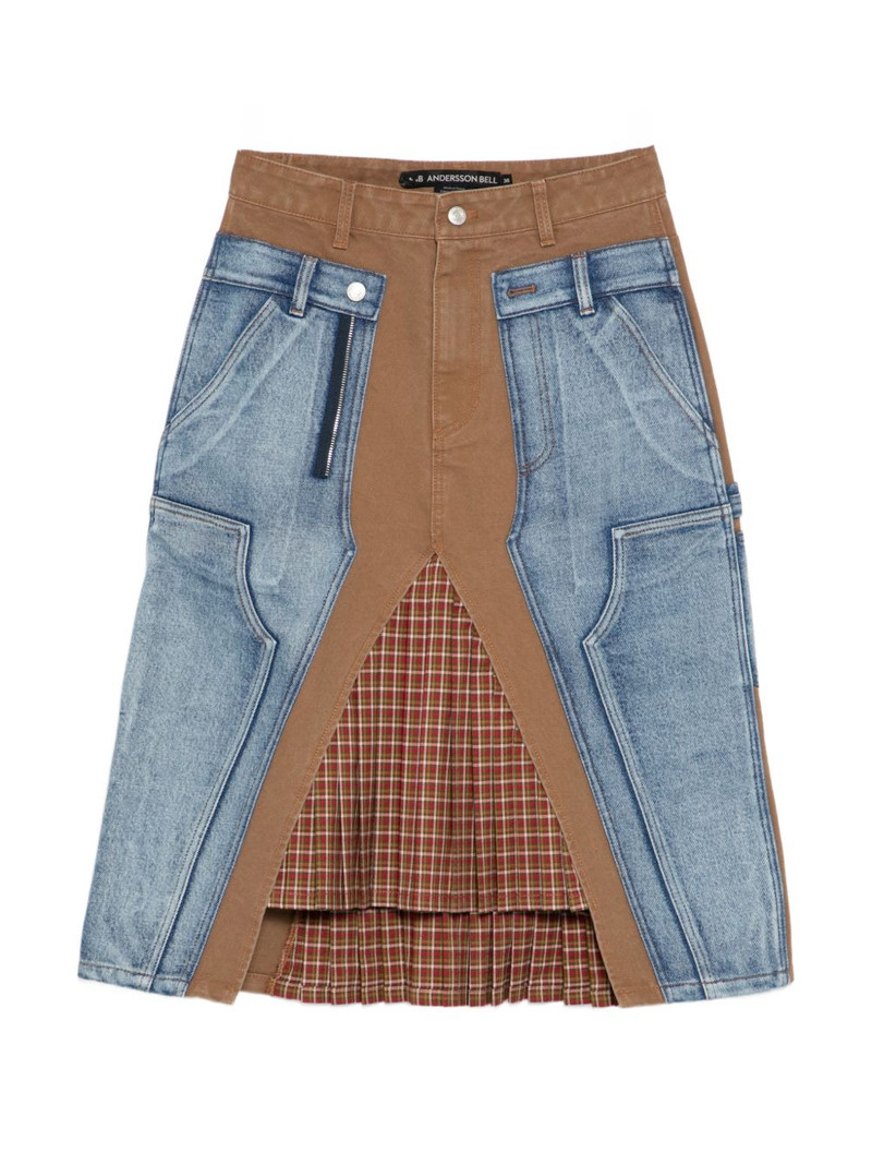 Carpenter Deconstructed Pleats Skirt 1