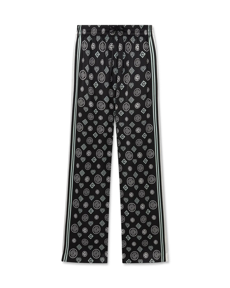 Monogram Pyjama Silk Satin Trousers | Casablanca Paris 1